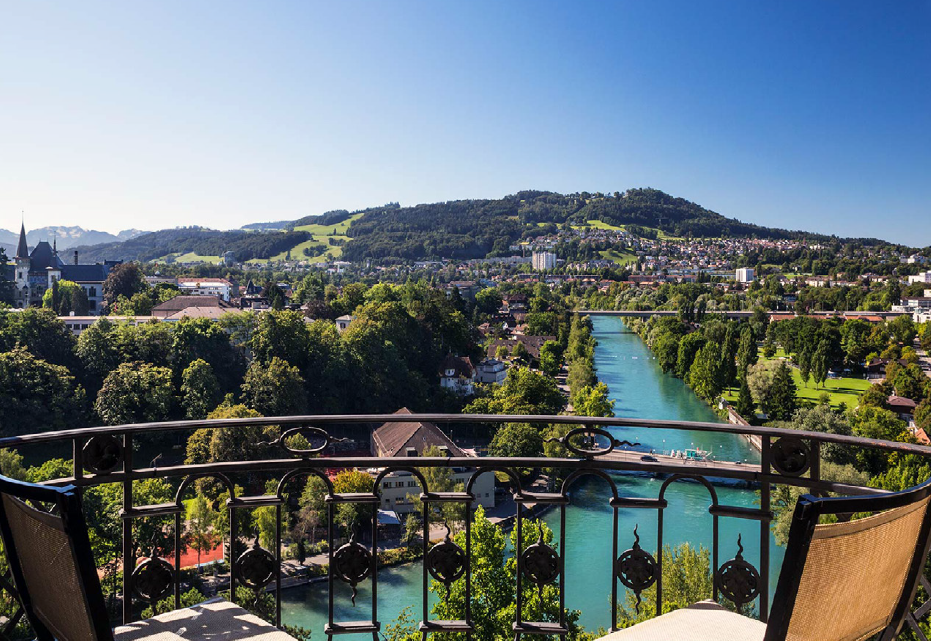 Hotel Bellevue terras